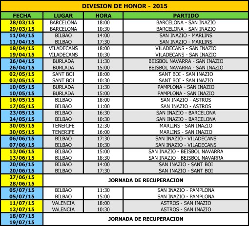 HORARIOS DH-2015-1